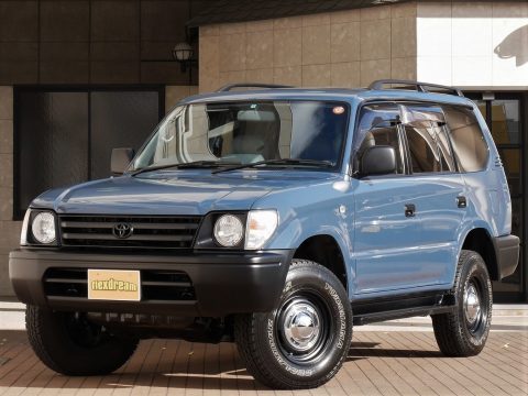 ランクル　９５　プラド　ランドクルーザー　TOYOTA　人気　四駆　４WD　ナローボディー　カスタム　フレックスドリーム　丸目換装　シートカバー　ハンドル交換　 (3)